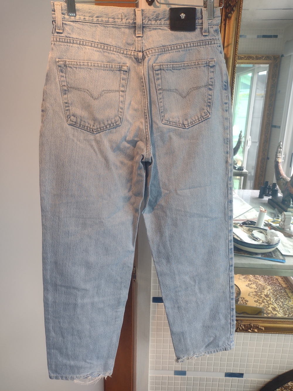 Versace Light Blue Men’s Relaxed Jeans